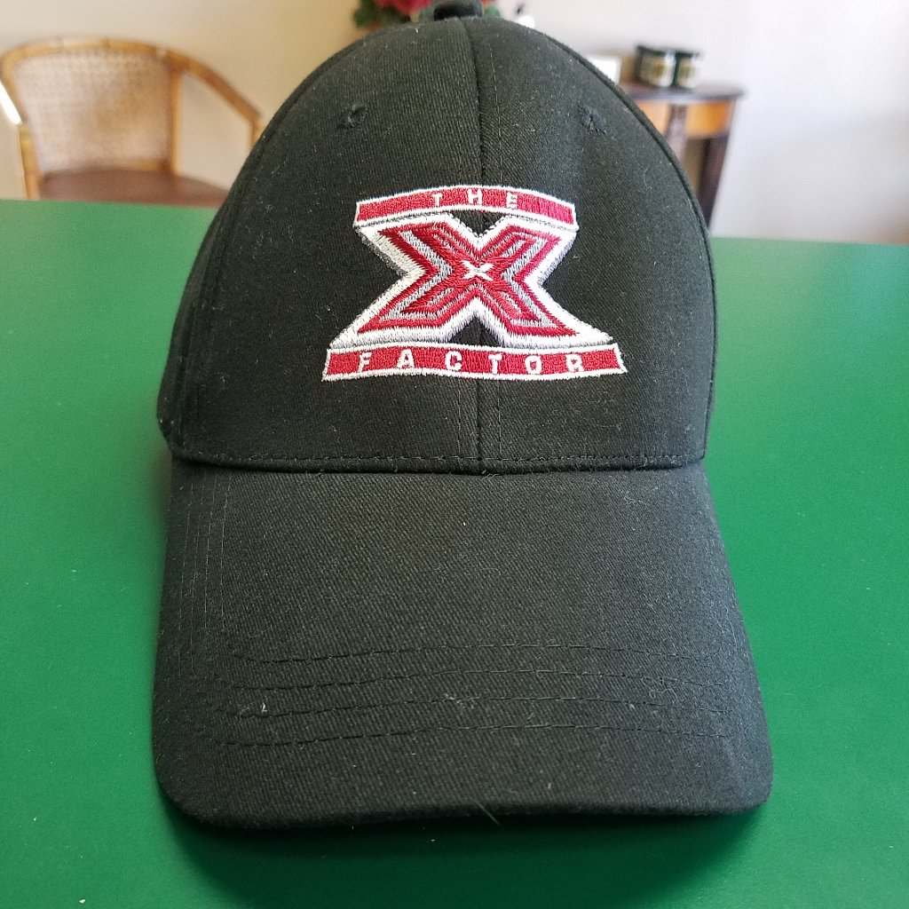 Ball Cap Hat  Black Canvas The X Factor Fox  Cap America Brand Hat
